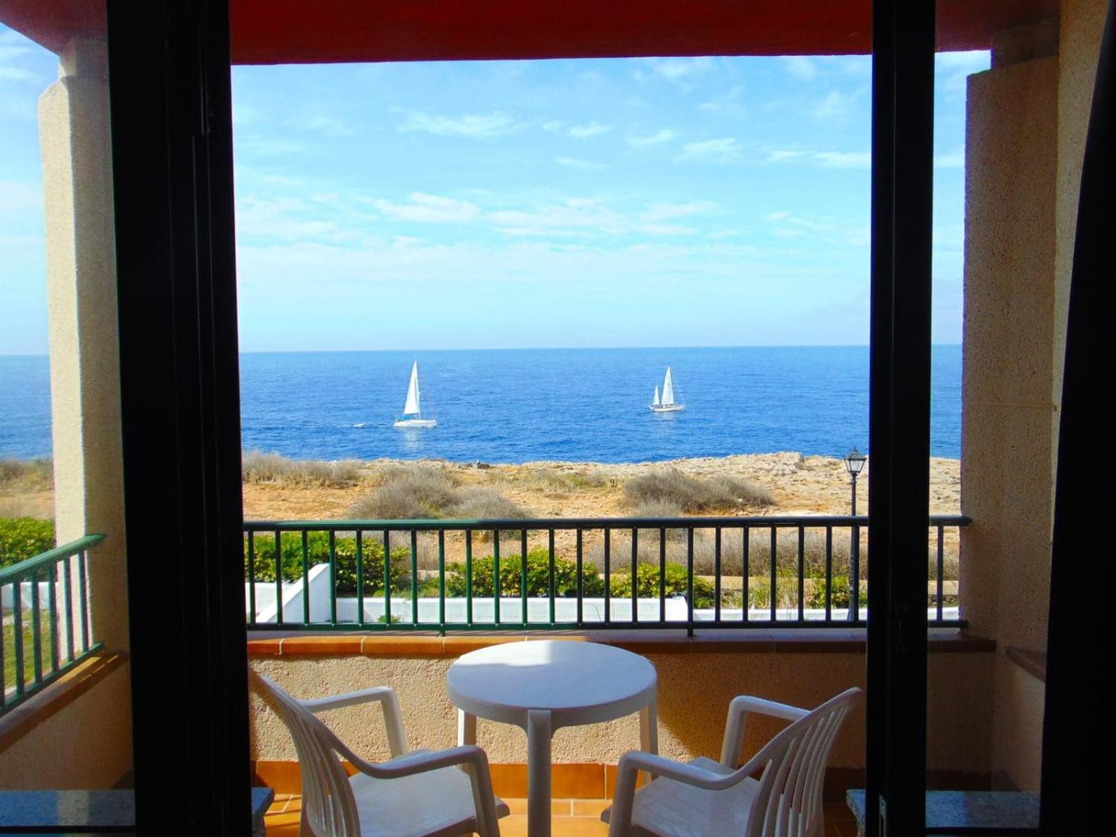 Apartamentos Moon Dreams Cabo De Banos Cala'N Blanes (Menorca) Exterior foto
